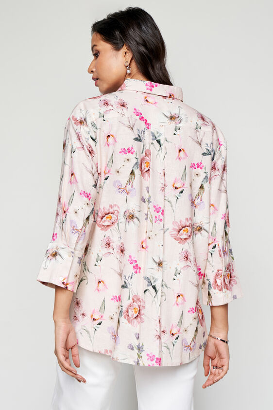 Blushing Blooms Top, Cream, image 6